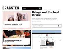 Tablet Screenshot of dragster.se